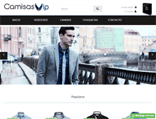 Tablet Screenshot of camisasvip.com